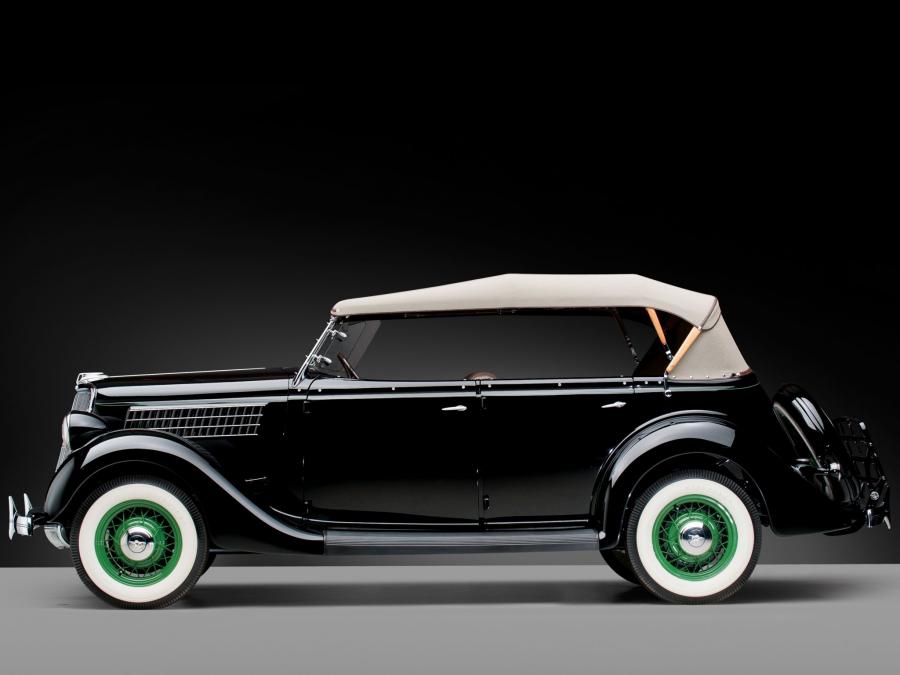  Ford V8 Model 48 DeLuxe Phaeton 1935 года  (фото 37 из 52)